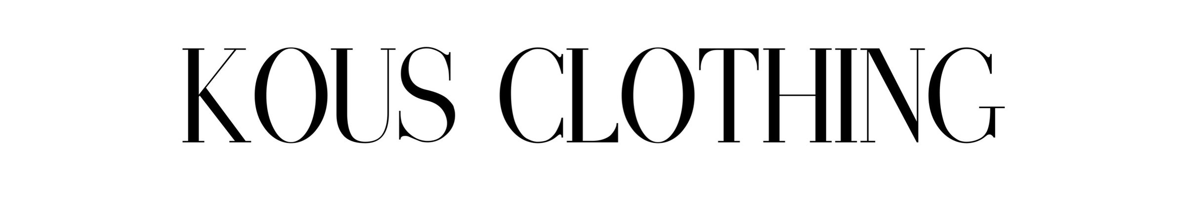 KOUS CLOTHING logo